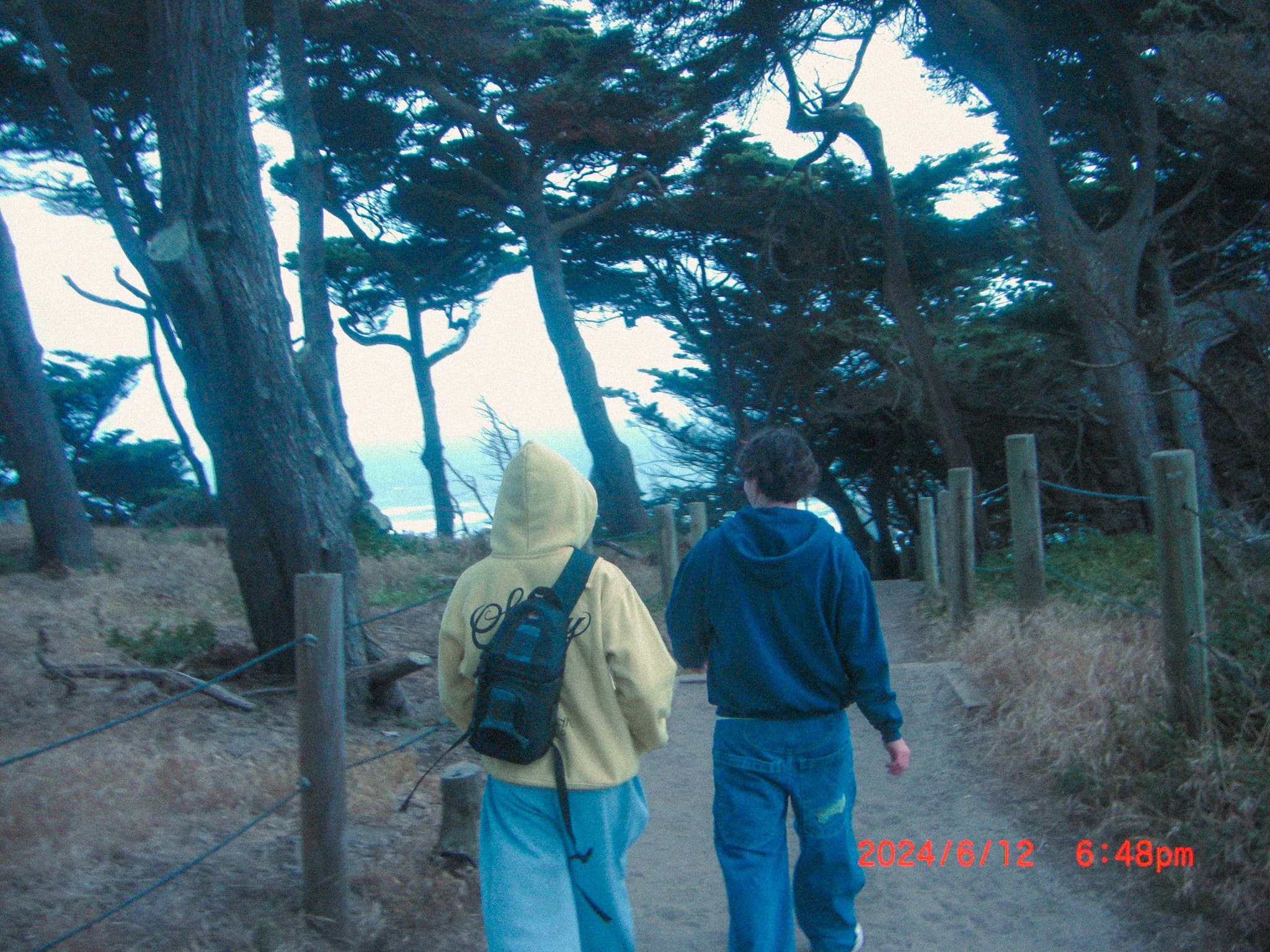 first photo on the cam